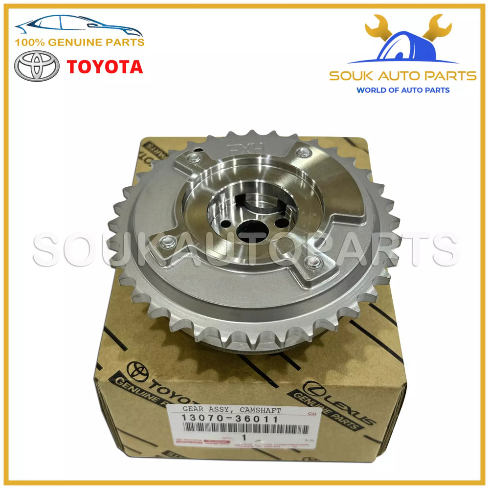 13070-36011 Genuine Toyota GEAR ASSY, CAMSHAFT TIMING EXHAUST 1307036011 OEM