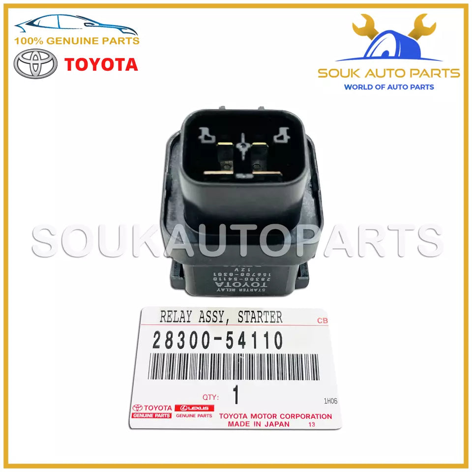 28300-54110 Genuine Toyota RELAY ASSY, STARTER 2830054110 OEM