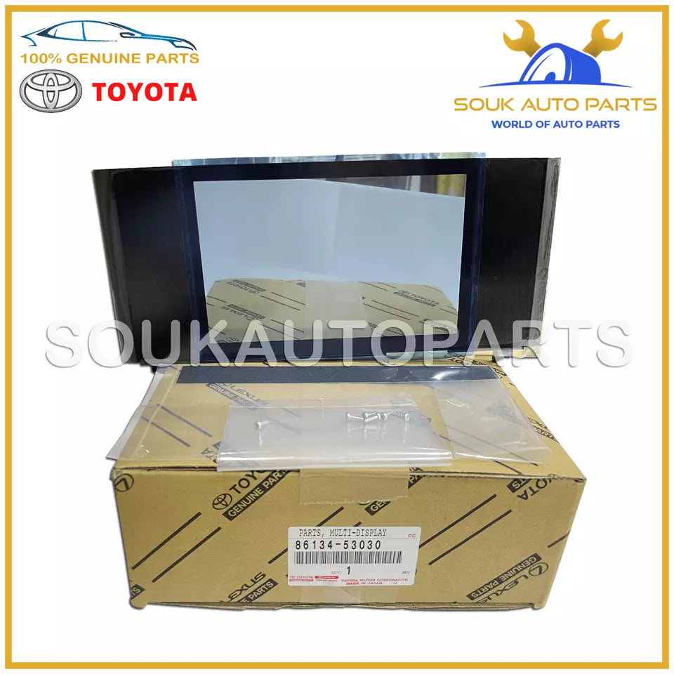 86134-53030 Genuine Toyota PARTS, MULTI-DISPLAY 8613453030 OEM LEXUS IS350 RC350