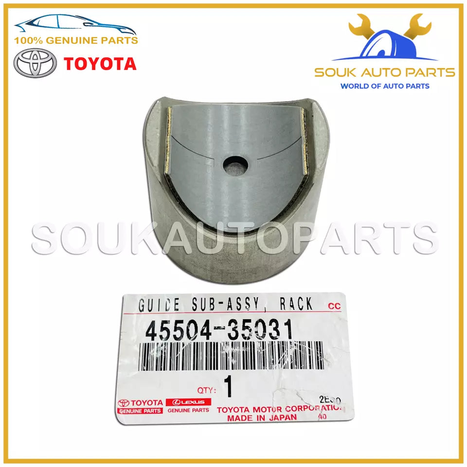45504-35031 Genuine Toyota STEERING RACK END SUB-ASSY, NO.2 4550435031 OEM