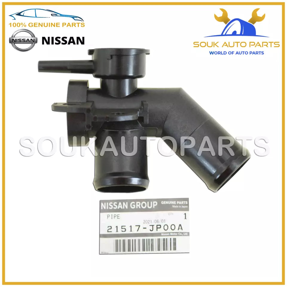21517-JP00A Genuine Nissan RADIATOR PIPE SUB-ASSY 21517JP00A OEM