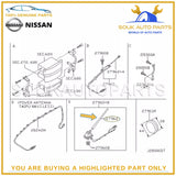 28215-38Y06 Genuine Nissan ROD-ANTENNA 2821538Y06 OEM