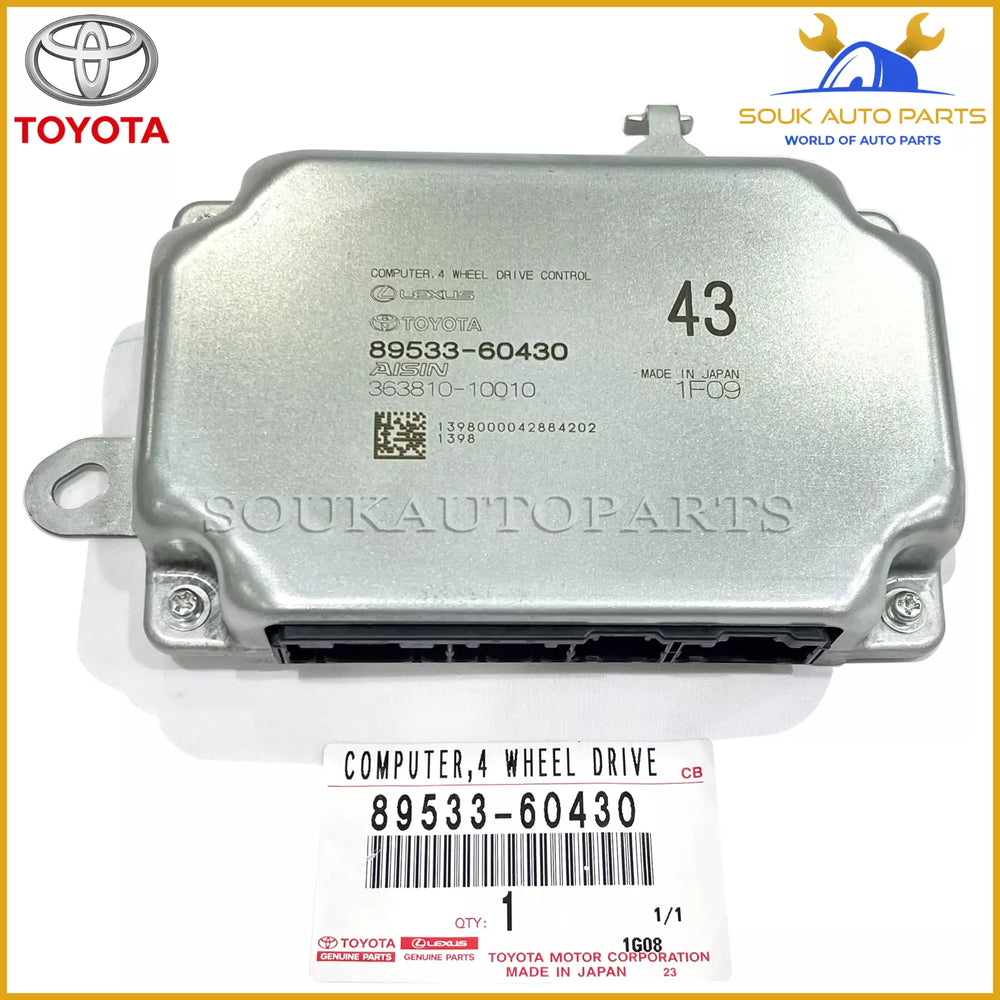 89533-60430 Genuine Toyota COMPUTER 4 WHEEL 8953360430 OEM LAND CRUISER