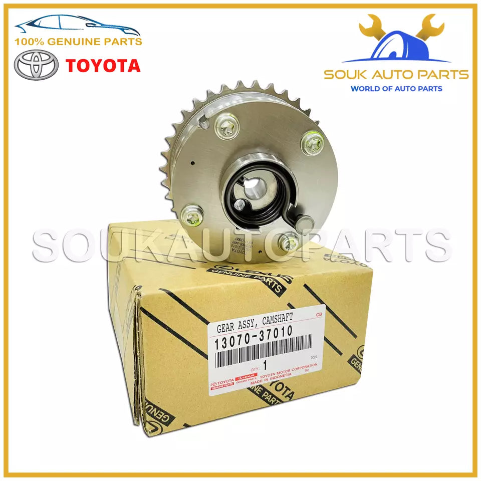 13070-37010 Genuine Toyota GEAR ASSY, CAMSHAFT TIMING EXHAUST 1307037010 OEM