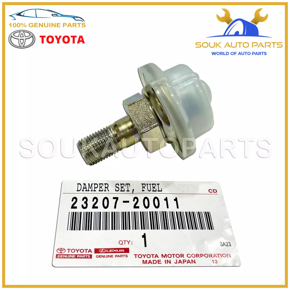 23207-20011 Genuine Toyota DAMPER ASSY, FUEL PRESSURE PULSATION 2320720011 OEM