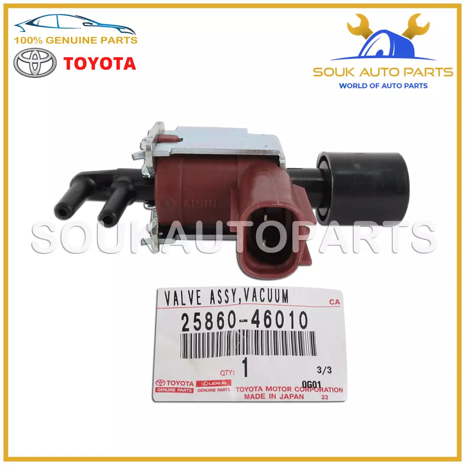 25860-46010 Genuine Toyota VACUUM SWITCHING VALVE 2586046010 OEM