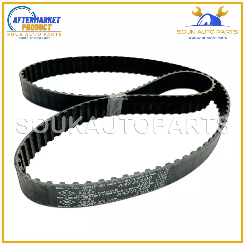 A472L100 TIMING BELT VG20E VG20ET 126 TEETH For Nissan BLUEBIRD LAUREL 2.0Ltr