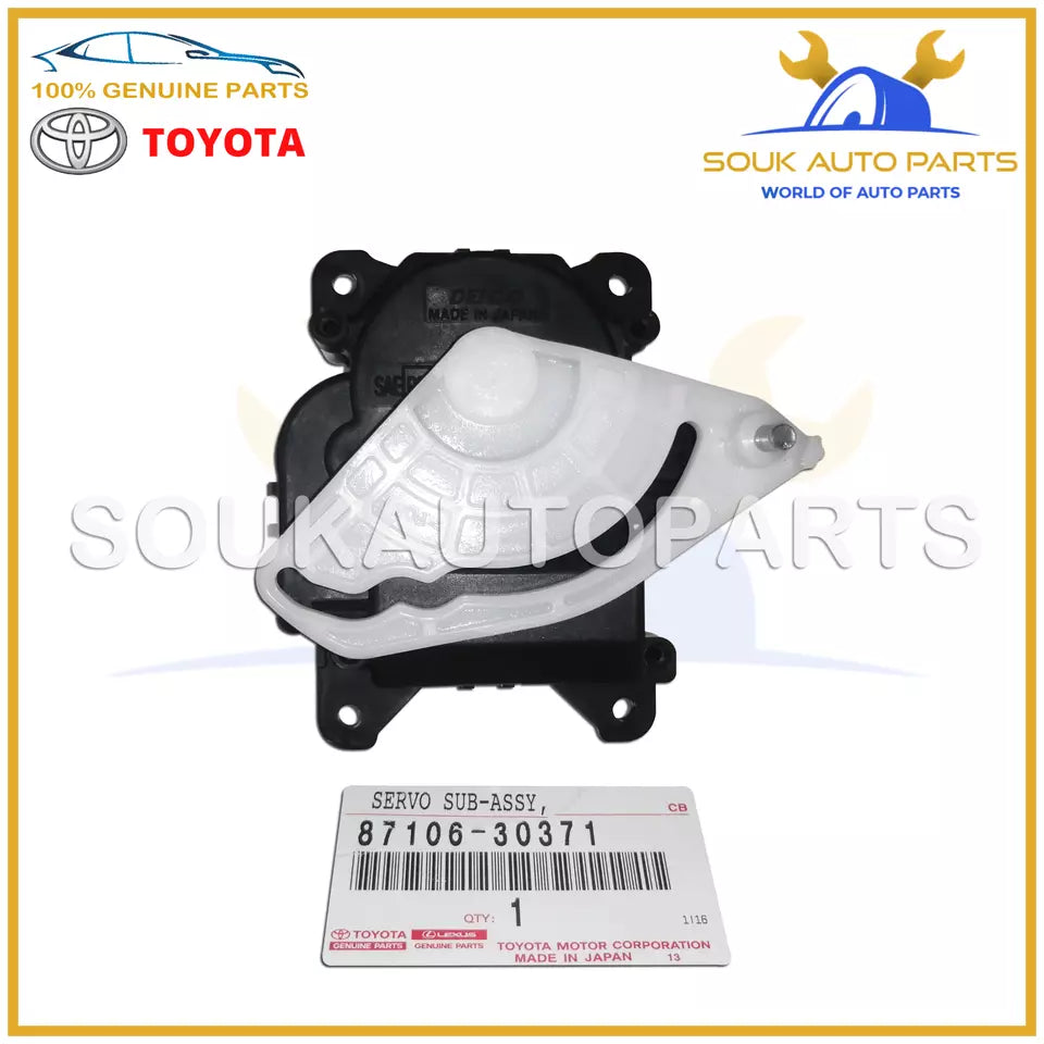 87106-30371 Toyota GENUINE CLIMATE CONTROL DAMPER SERVO 8710630371 OEM