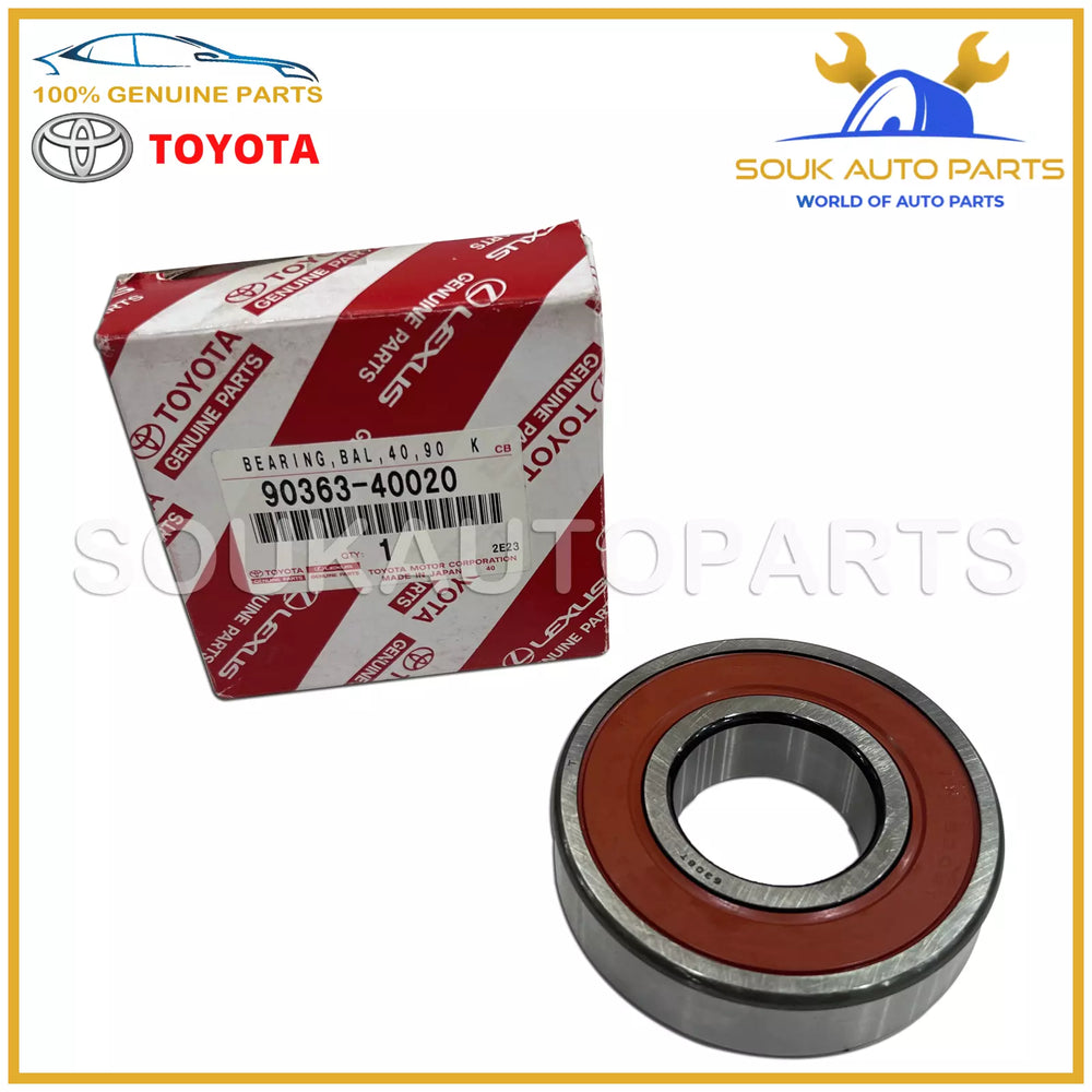 90363-40020 Genuine Toyota BEARING (FOR REAR AXLE SHAFT), RH/LH 9036340020 OEM