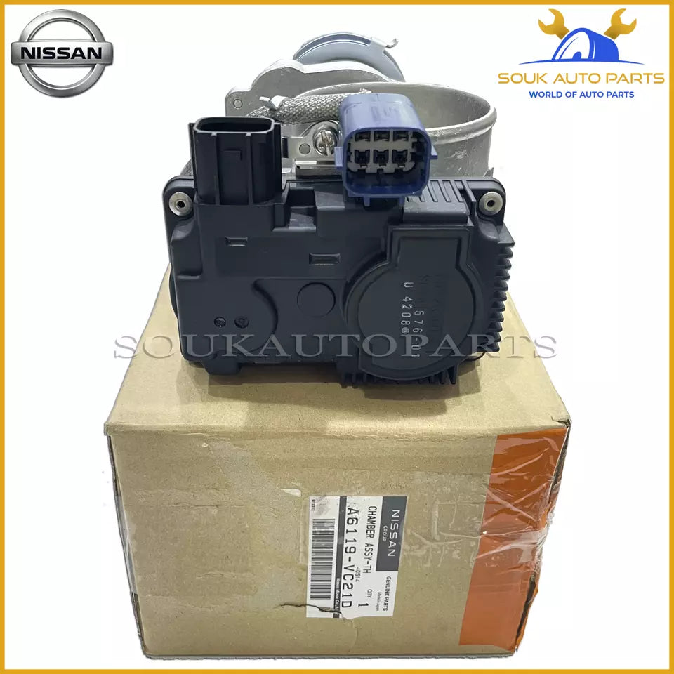 A6119-VC21D Genuine Nissan CHAMBR-THROTTLE A6119VC21D OEM