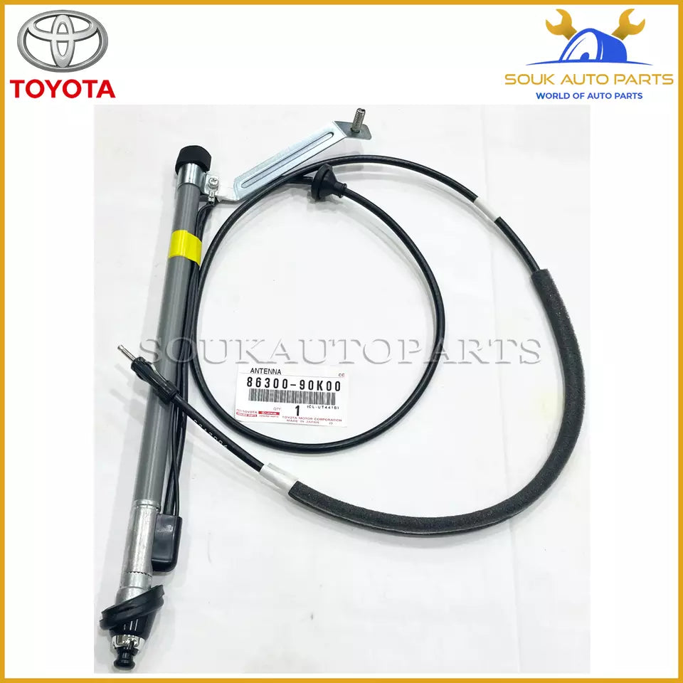 86300-90K00 Genuine Toyota ANTENNA ASSY, W/HOLDER 8630090K00 OEM LAND CRUISER