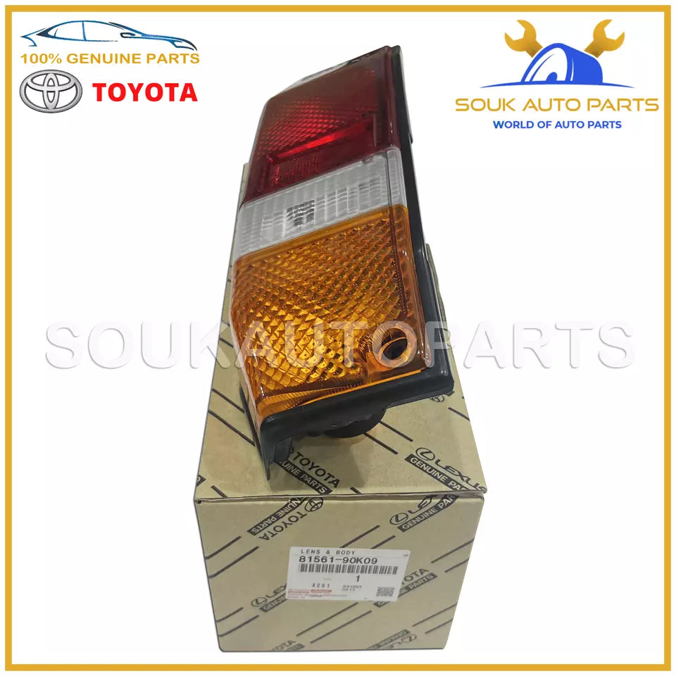 81551-90K09, 81561-90K09 Genuine Toyota LENS, REAR COMBINATION LAMP, RH &amp; LH SET