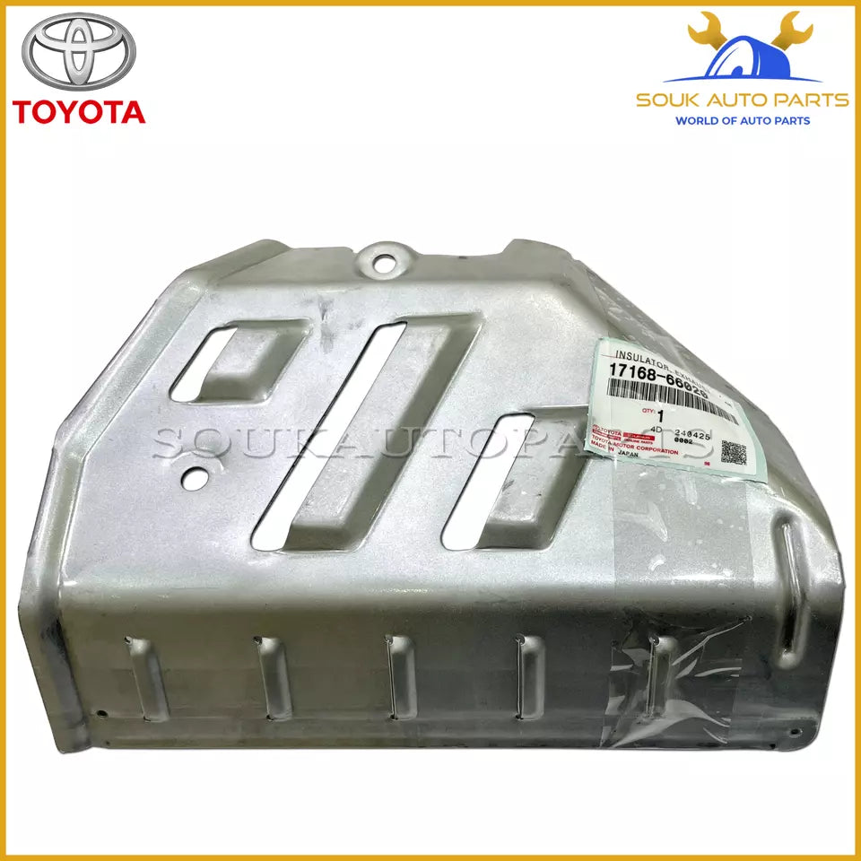 17168-66020 Genuine Toyota INSULATOR, EXHAUST MANIFOLD HEAT, NO.2 OEM