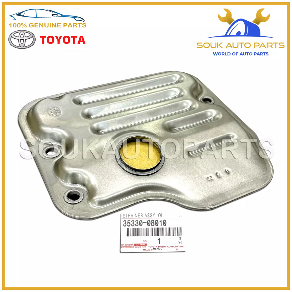 35330-08010 Genuine Toyota STRAINER ASSY, VALVE BODY OIL 3533008010 OEM