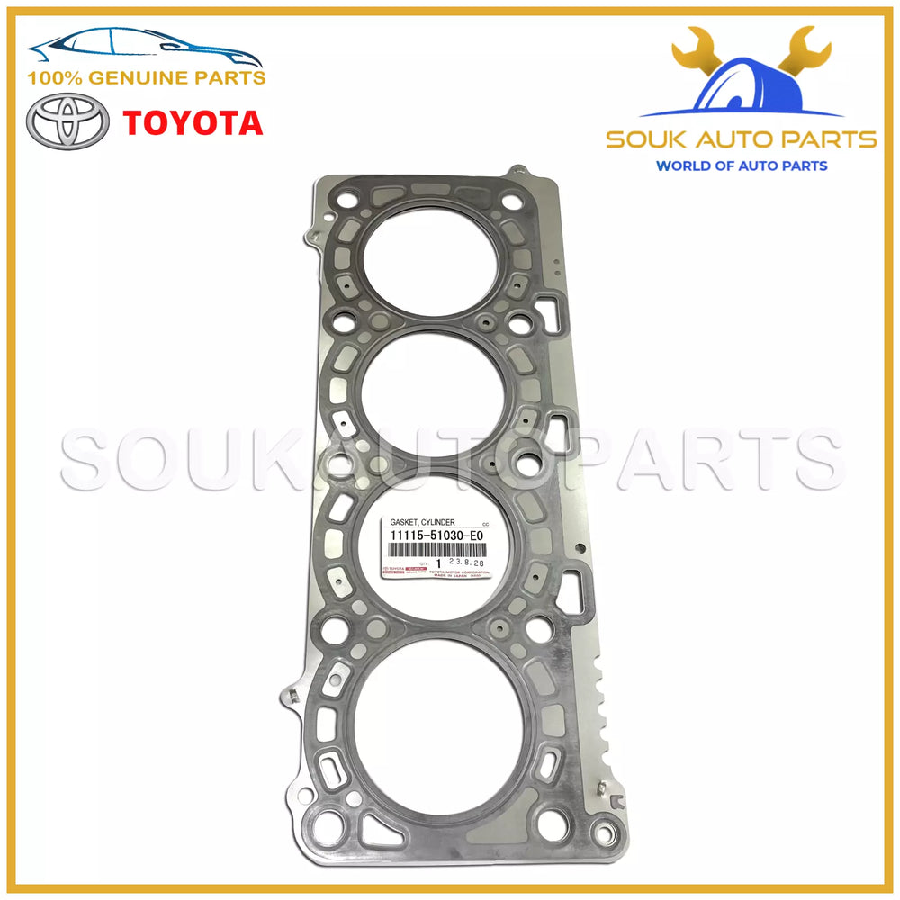 11115-51030-E0 Genuine Toyota GASKET, CYLINDER HEAD 11115-51030-E0 OEM LC