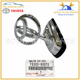 75303-60070 Genuine Toyota EMBLEM SUB-ASSY, HOOD 7530360070 OEM