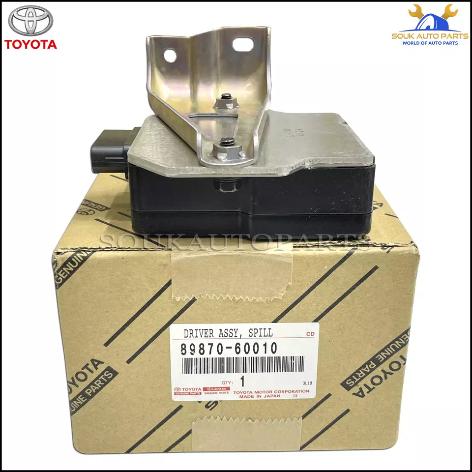 89870-60010 Genuine Toyota DRIVER ASSY, SPILL VALVE CONTROL 8987060010 OEM
