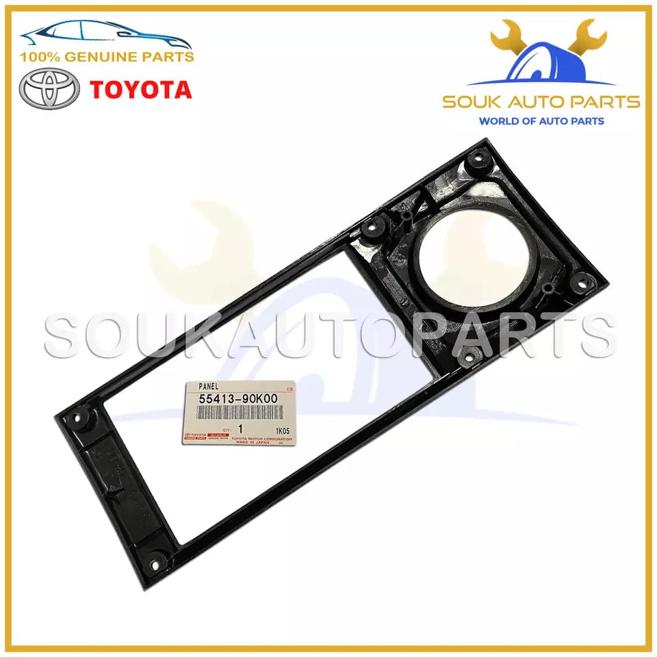 55413-90K00 Genuine Toyota RADIO SURROUND DASH INSTRUMENT PANEL 5541390K00 OEM