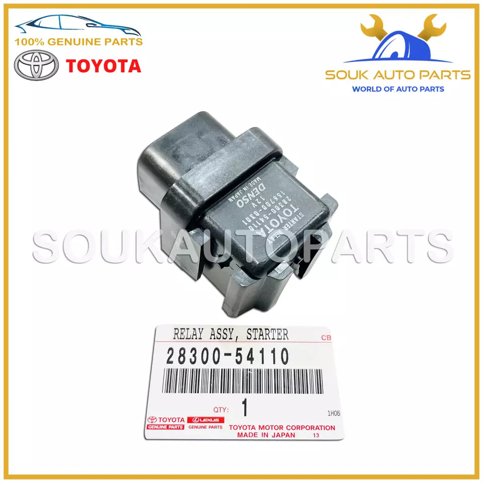 28300-54110 Genuine Toyota RELAY ASSY, STARTER 2830054110 OEM