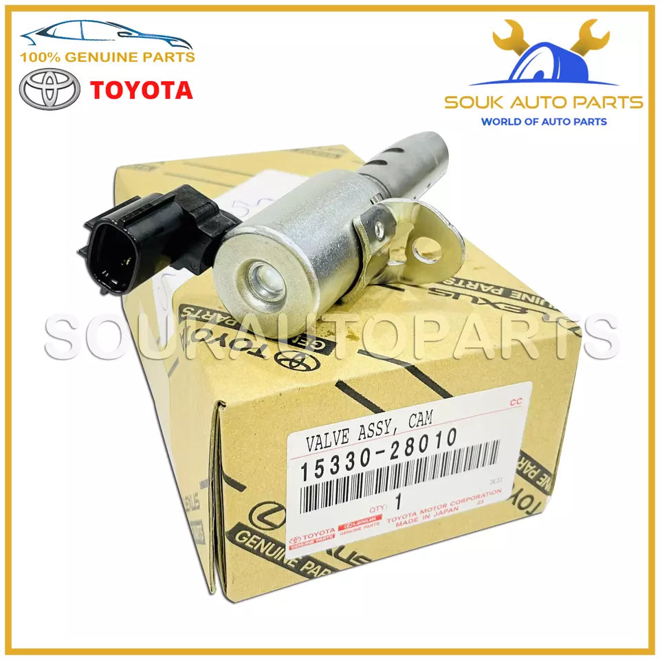 15330-28010 Genuine Toyota CAMSHAFT VVTi VALVE, SOLENOID 1533028010 OEM