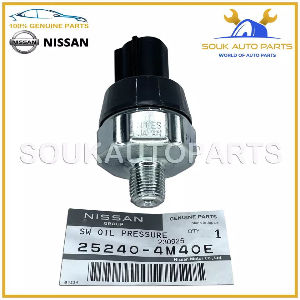 25240-4M40E Genuine Nissan SENSOR-OIL PRESSURE 252404M40E OEM M M35/45 Q50