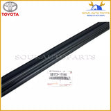 68172-12260 Genuine Toyota WEATHERSTRIP, FR DOOR GLASS, INNER LH 6817212260 OEM