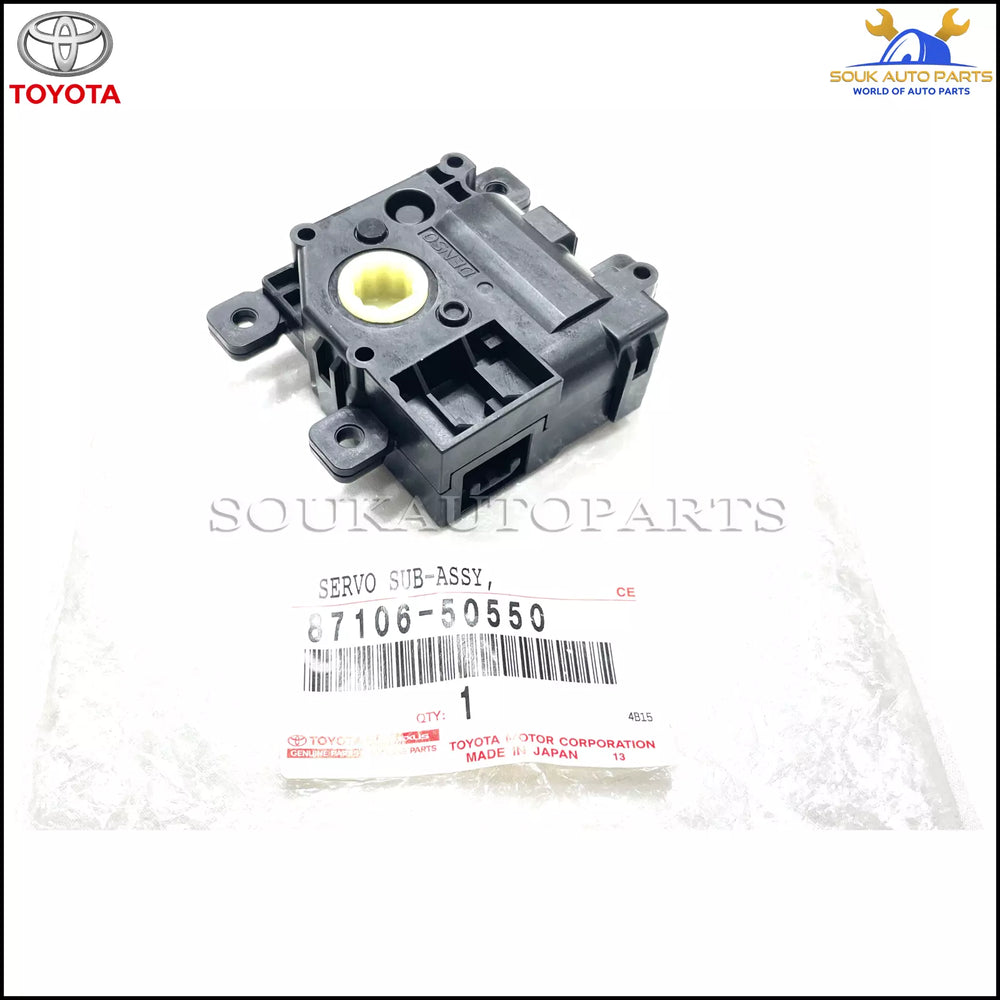 87106-50550 Genuine Toyota DAMPER SERVO SUB-ASSY, AIR CONDITIONER