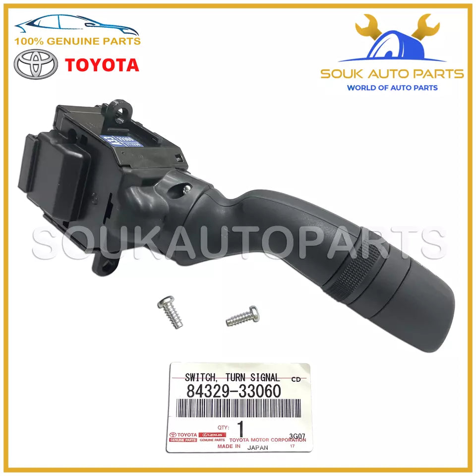 84329-33060 Genuine Toyota TURN SIGNAL SWITCH ASSY 8432933060 OEM