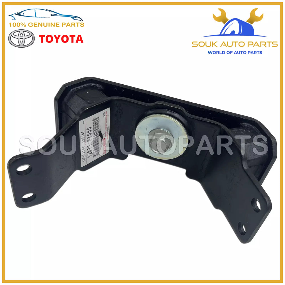 12371-67060 Genuine Toyota INSULATOR, ENGINE MOUNTING, REAR NO.1