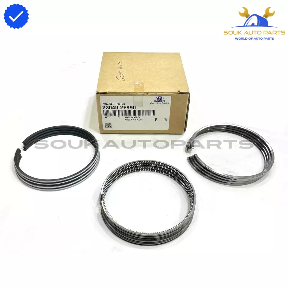 23040-2F990 Genuine Hyundai RING SET PISTON 230402F990 OEM GRAND SANTAFE