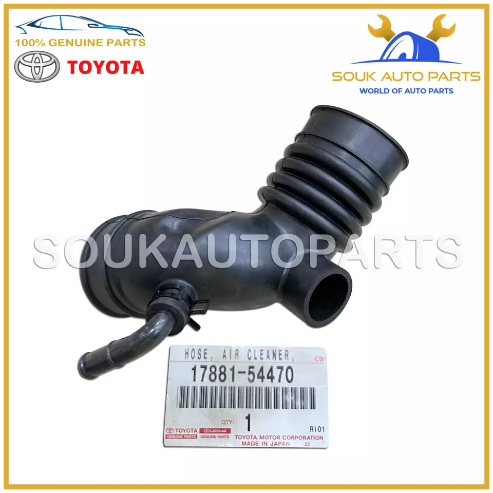 17881-54470 Genuine Toyota HOSE, AIR CLEANER, NO.3 1788154470 OEM PRADO 2L 2LTE