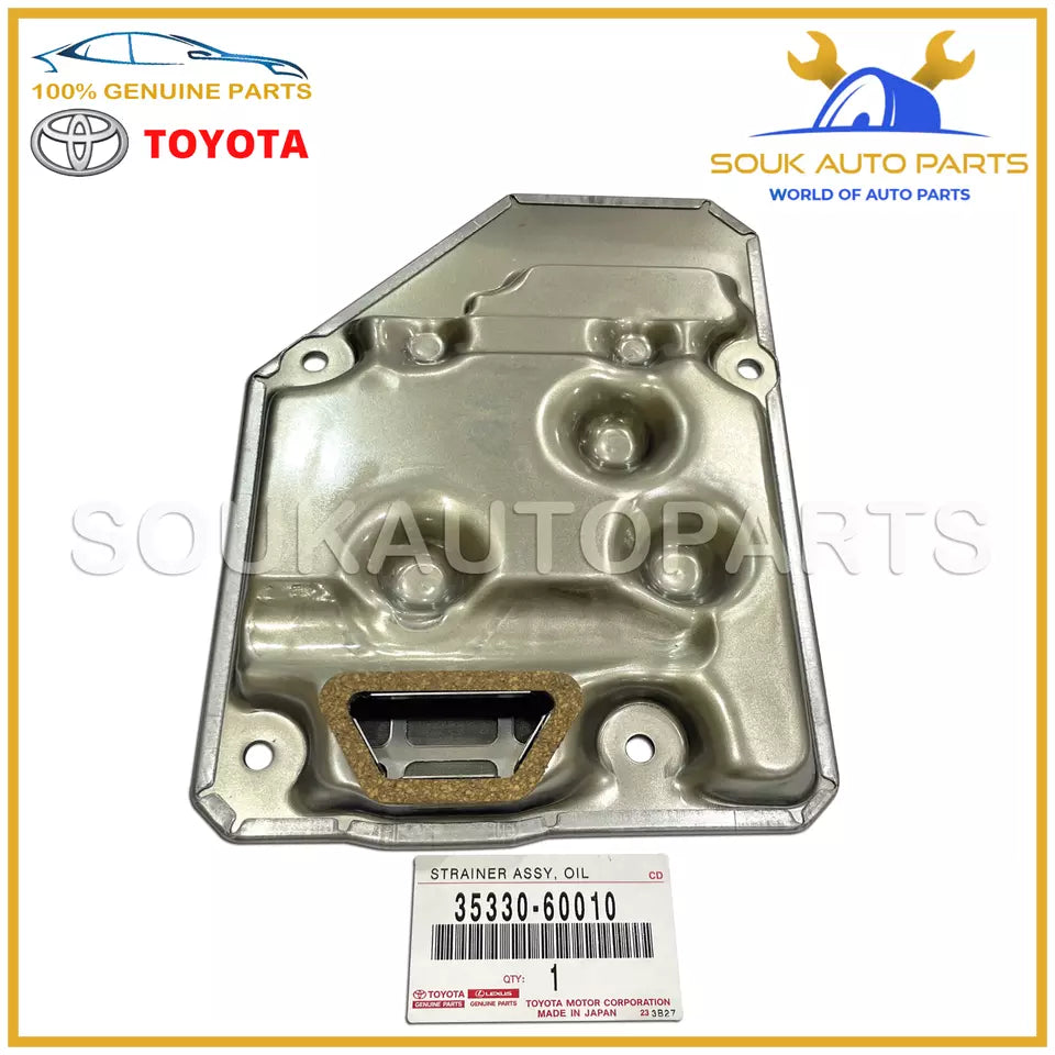 35330-60010 Genuine Toyota STRAINER ASSY OIL, VALVE BODY 3533060010 OEM