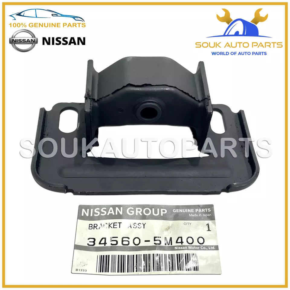 34560-5M400 Genuine Nissan BRACKET ASSY-HOLDER RUBBER 345605M400 OEM