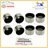 13751-54010 Genuine Toyota LIFTER, VALVE (Set of 8 Pcs) 1375154010 OEM