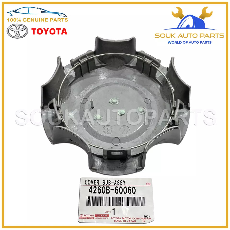 4260B-60060 Genuine Toyota ORNAMENT SUB-ASSY, WHEEL HUB 4260B60060 OEM