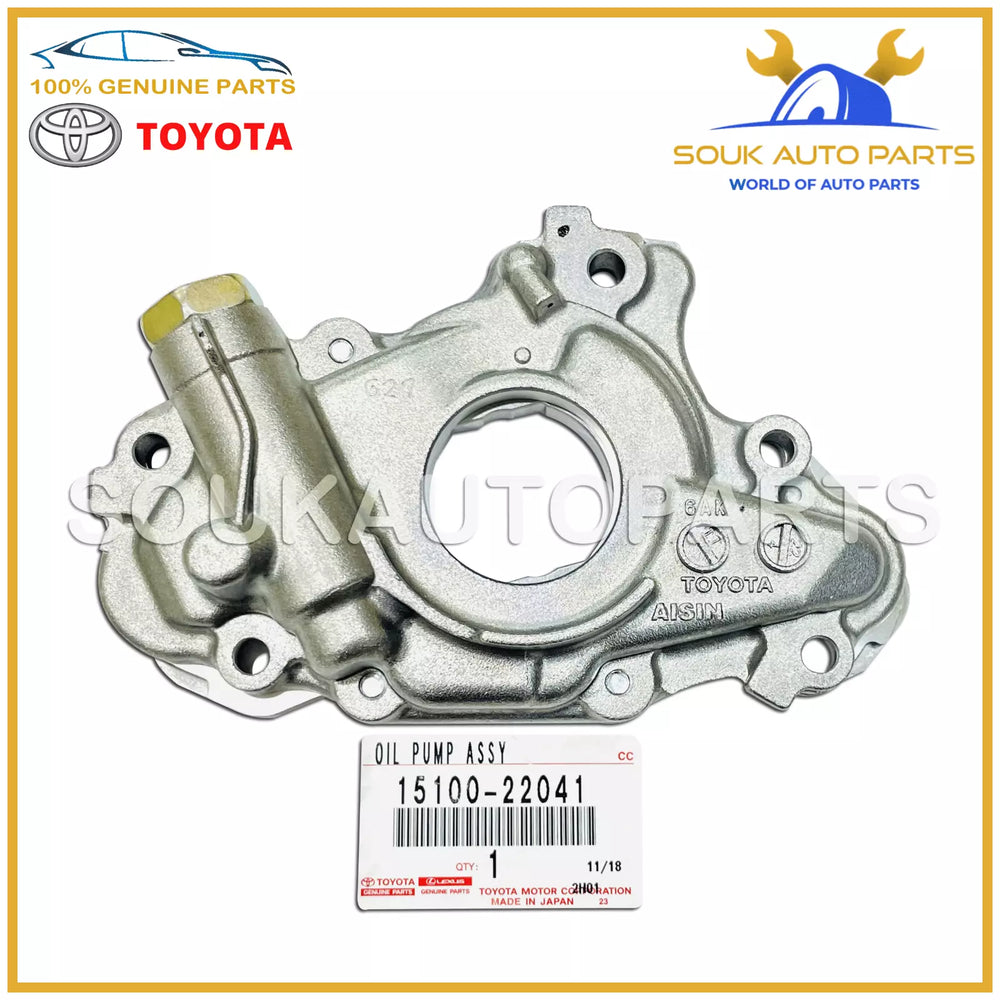 15100-22041 Genuine Toyota OIL PUMP 1ZZ 3ZZ 4ZZ-FE 1510022041 COROLLA CELICA