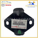 12361-67030 Genuine Toyota INSULATOR, ENGINE MOUNTING, FRONT 1236167030 OEM