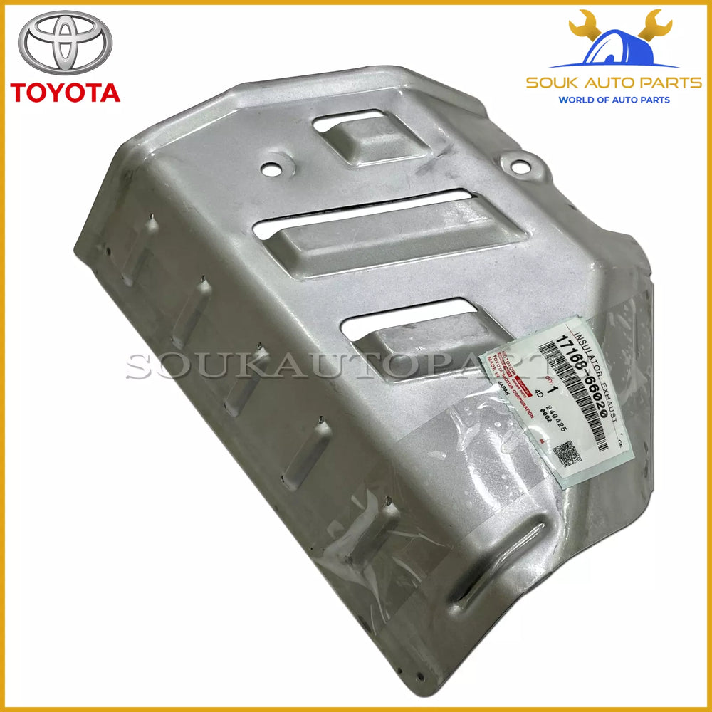 17168-66020 Genuine Toyota INSULATOR, EXHAUST MANIFOLD HEAT, NO.2 OEM