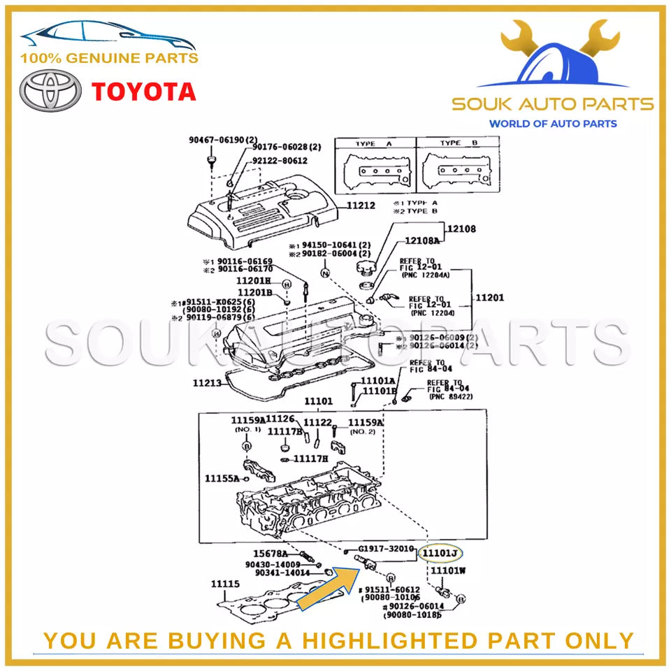 15330-22030/50 Genuine Toyota CAMSHAFT VVTi VALVE ASSY 1533022050/30 OEM