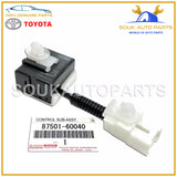 87501-60040 Genuine Toyota CONTROL SUB-ASSY, SEAT HEATER, RH/LH 8750160040 OEM