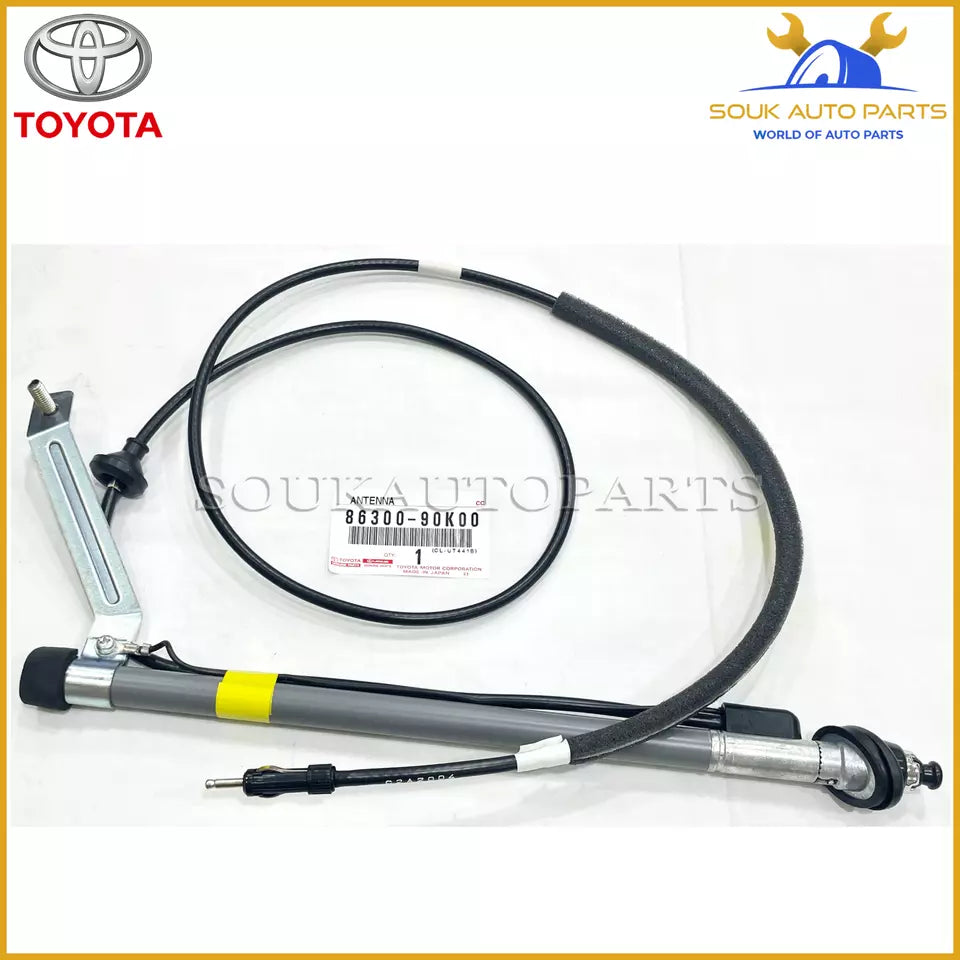 86300-90K00 Genuine Toyota ANTENNA ASSY, W/HOLDER 8630090K00 OEM LAND CRUISER