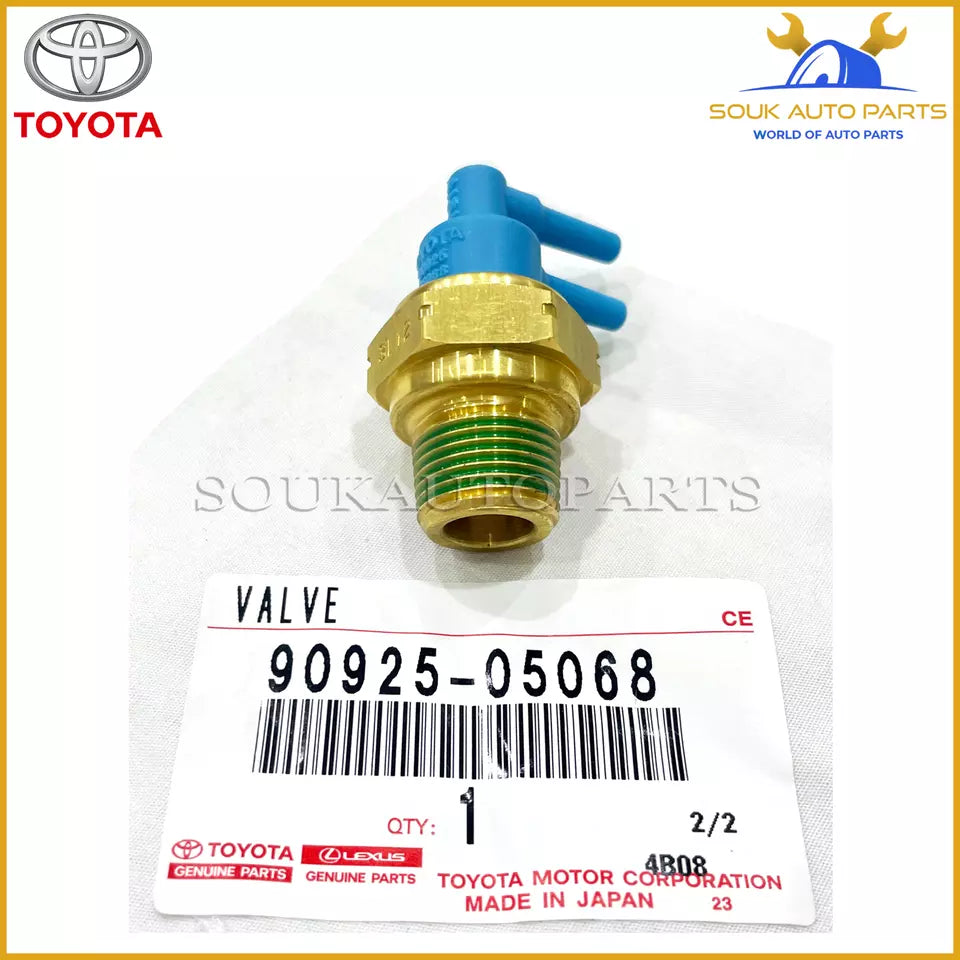 90925-05068 Genuine Toyota VALVE, BIMETAL VACUUM SWITCHING, NO.1 9092505068 OEM