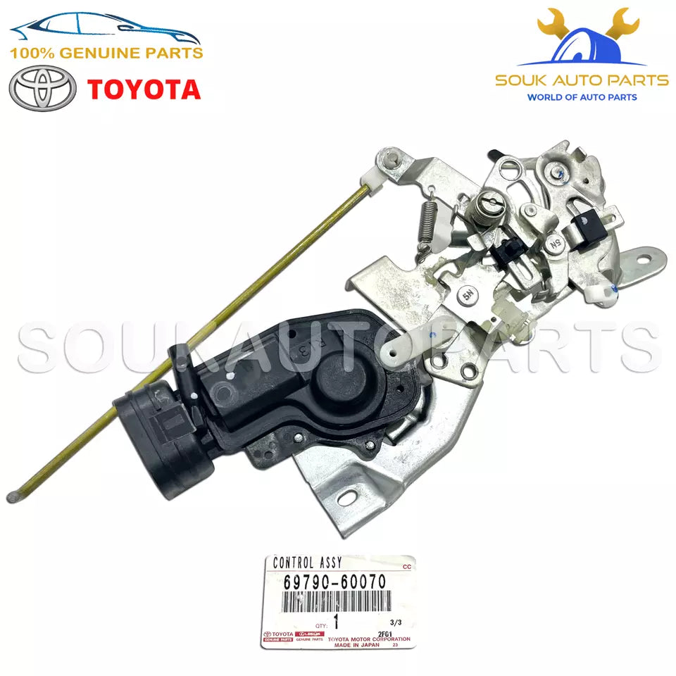 69790-60070 Genuine Toyota BACK DOOR LOCK CONTROL ASSY FOR LAND CRUISER &amp; LX470