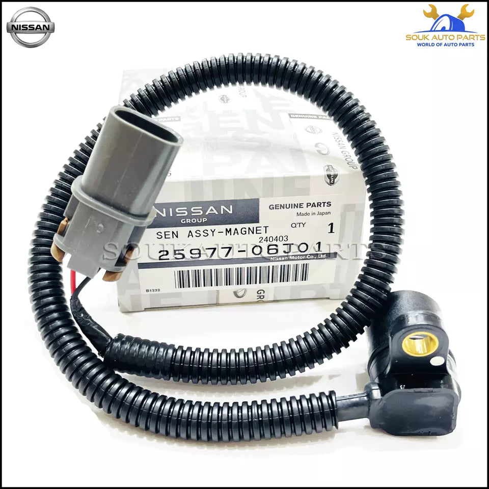 25977-06J01 Genuine Nissan CRANKSHAFT POSITION SENSOR 2597706J01 CIVILIAN SAFARI