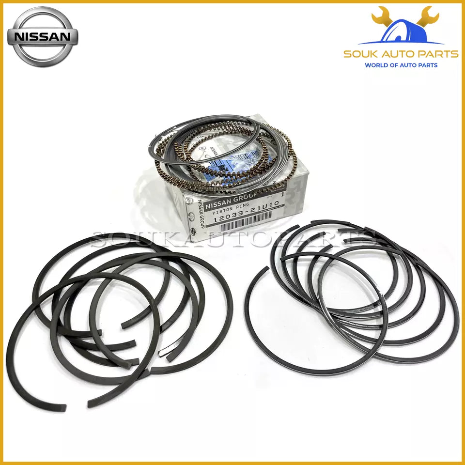 12033-21U10 Genuine Nissan 86mm RING SET, PISTON Skyline R33 RB25DET OEM