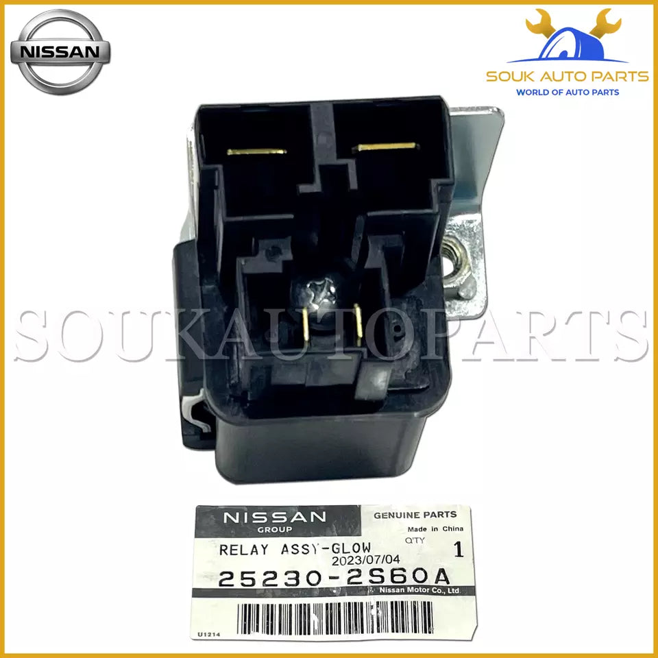 25230-2S60A Genuine Nissan RELAY ASSY-GLOW PLUG 252302S60A OEM