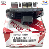 87138-26160 Genuine Toyota RESISTOR, BLOWER 8713826160 OEM ZELAS HIACE RAV4