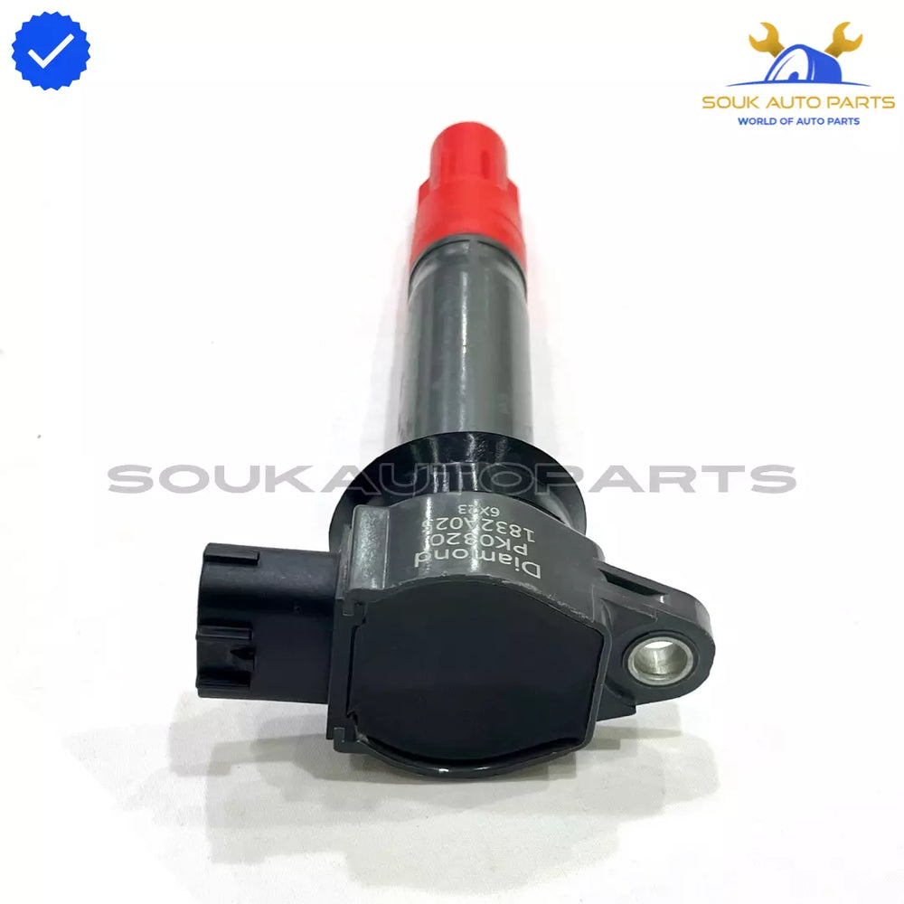 1832A025 Genuine IGNITION COIL &amp; NGK PLUGS 4G64 4Pcs For Mitsubishi LANCER 08-17