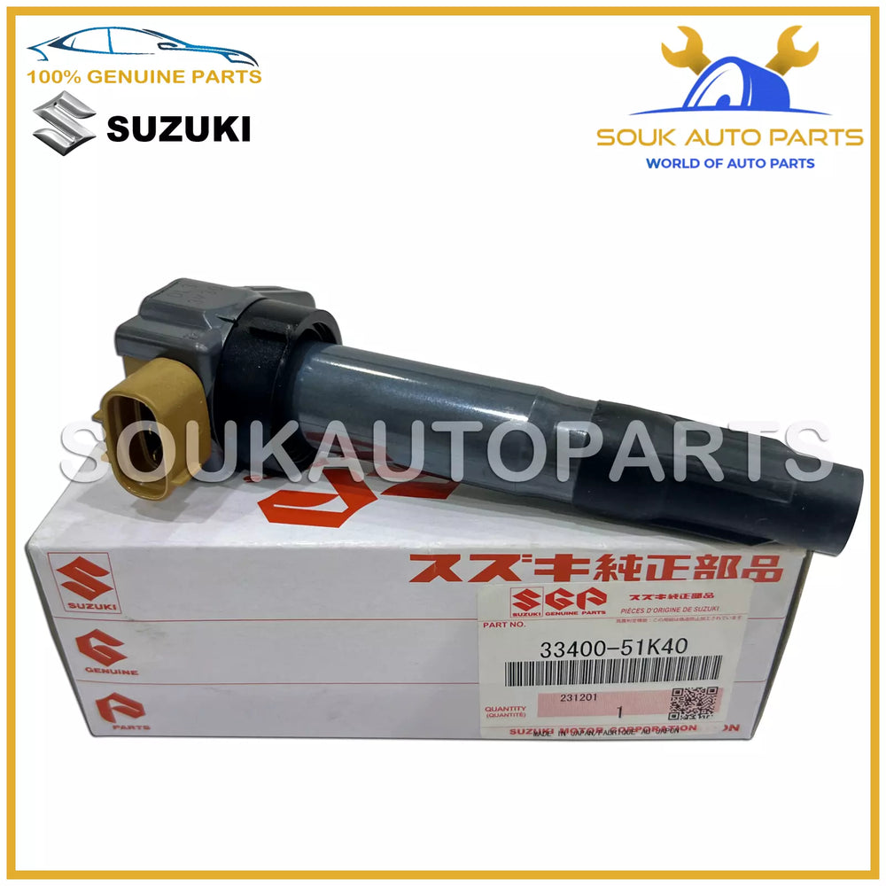 33400-51K40 Genuine Suzuki COIL, IGNITION 3340051K40 OEM