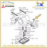 8604A053 Genuine Mitsubishi SWITCH, A/T CASE INHIBITOR OEM